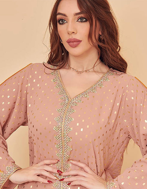 Islam Muslim Modest Abaya Elegant Party Evening Dresss